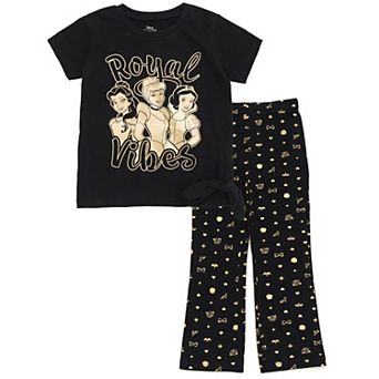 Disney's Princess 2 pc T-Shirt and Flare Pants Set