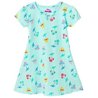 Disney's Minnie Mouse Short Sleeve Skater Dress