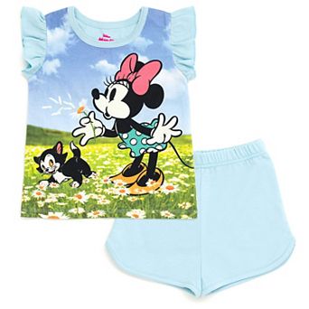 Disney's Minnie Mouse Sublimated 2 pc T-Shirt and Shorts Set