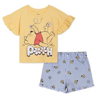 Disney's Winnie the Pooh T-Shirt and Chambray Shorts Set