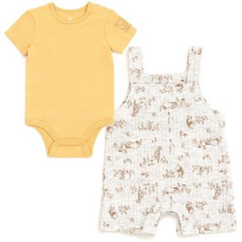 Disney's Winnie the Pooh 2 pc Bodysuit and Shortall Set