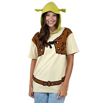 DreamWorks Shrek Cosplay Hooded T-Shirt