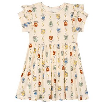 Harry Potter Short Sleeve Flare Dress