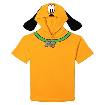 Disney's Mickey Mouse Pluto Cosplay Hooded T-Shirt