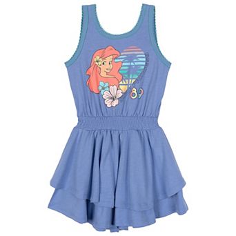 Disney's The Little Mermaid Princess Ariel Sleeveless One-Piece Romper