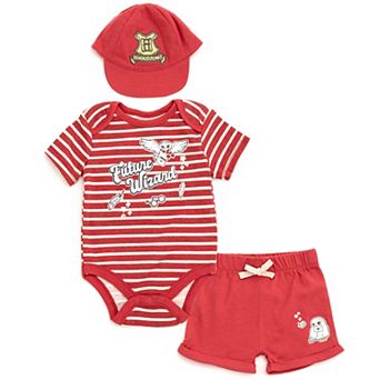 Harry Potter Hedwig Bodysuit and Shorts Set