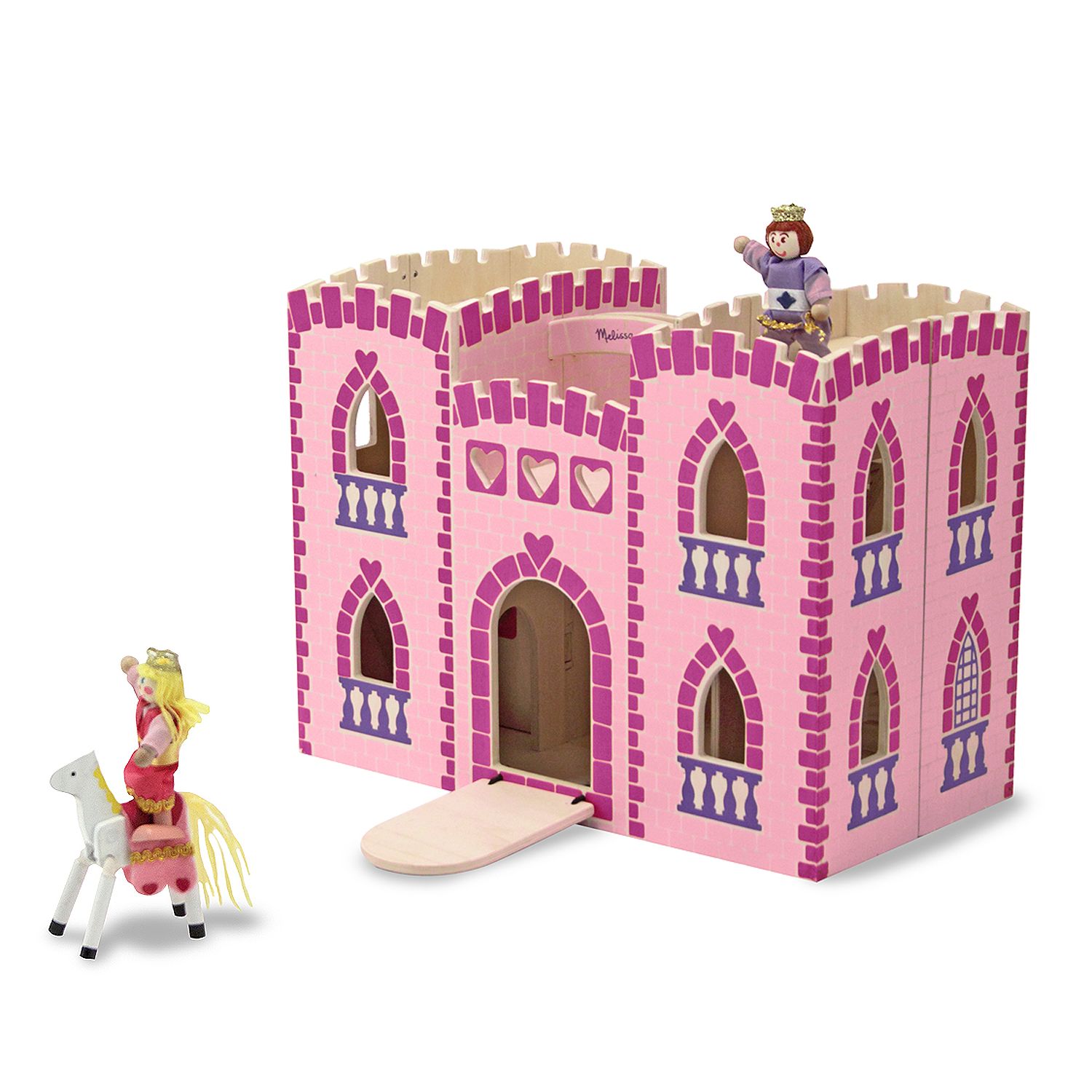 melissa and doug take along doorbell house