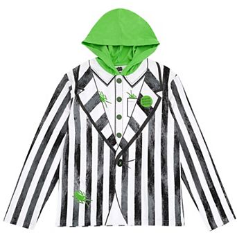 Beetlejuice Cosplay Pullover Hoodie