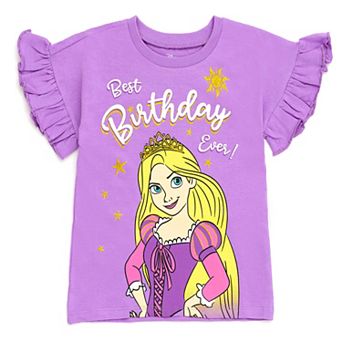 Disney's Tangled Princess Rapunzel Birthday Graphic T-Shirt