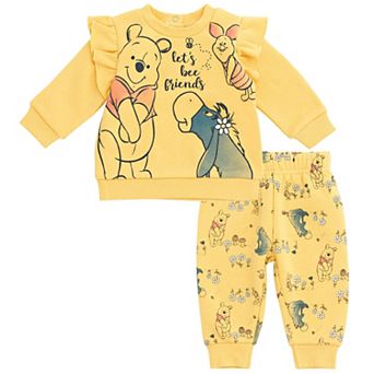 Disney's Winnie the Pooh Fleece Sweatshirt and Pants Set