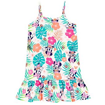 Disney's Minnie Mouse Strappy Knee Length Sleeveless Dress