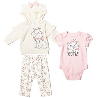 Disney's The Aristocats Marie Fleece Hoodie and Pants Set