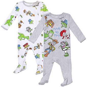 Disney's Toy Story 2-Pack Footed One-Piece Sleep N' Play