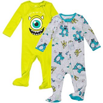 Disney's Monsters Inc. 2-Pack Footed One-Piece Sleep N' Play
