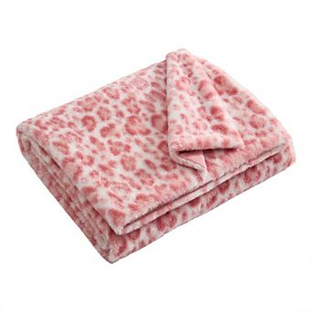 Betsey Johnson Snow Animal Throw Blanket