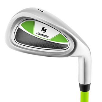 Costway Ultimate Junior #7 Iron for Kids with Fiberglass Shaft & Headcover Junior Practice Golf Club