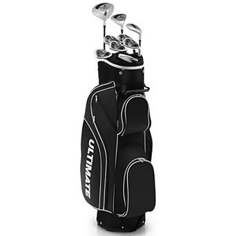 Costway Ladies Womens Complete Golf Clubs Set 10 pc Includes Alloy Driver