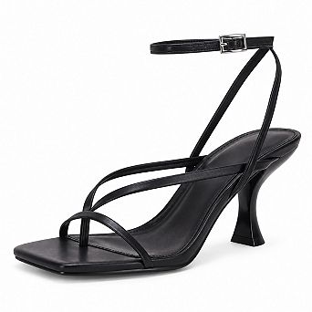 Women's Lace Up Square Toe Heels Style