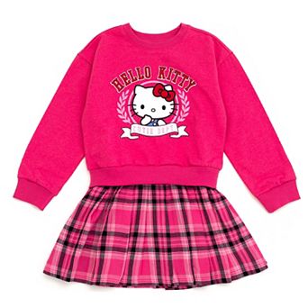 Hello Kitty Fleece Pleated Dress
