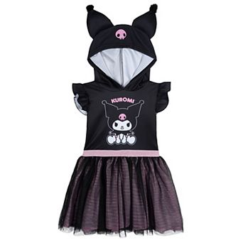 Hello Kitty Cosplay Hooded Tutu Dress