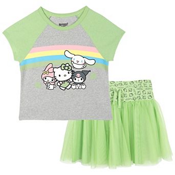 Hello Kitty 2 pc T-Shirt and Skirt Set