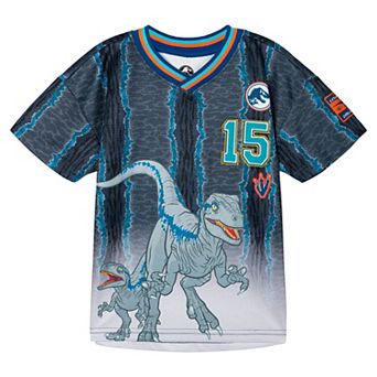 Jurassic World Jurassic Park Blue (Dinosaur) Athletic T-Shirt