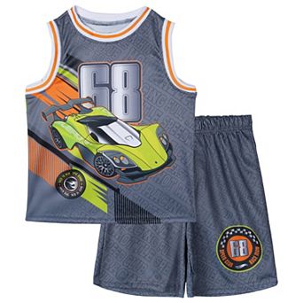 Hot Wheels Athletic 2 pc Tank Top and Shorts Set