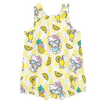 Hello Kitty Sleeveless One Piece Bubble Romper