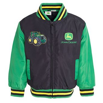John Deere Varsity Bomber Jacket