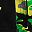 T Rex Black Green