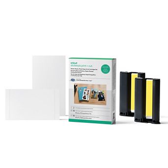 Cricut® StickerPix Print & Cut 74 pc Sticker Sheets, Photo Paper & Ink Cartridges Set