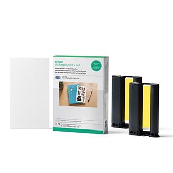 Cricut® StickerPix Print & Cut Sticker Sheets & Ink Cartridges Set