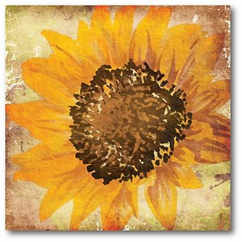 COURTSIDE MARKET Flower of the Fall Canvas Wall Art