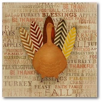 COURTSIDE MARKET Give Thanks I Canvas Wall Art