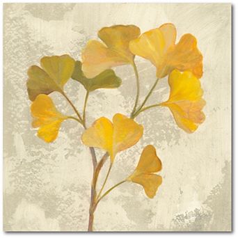 COURTSIDE MARKET November Leaves III Canvas Wall Art