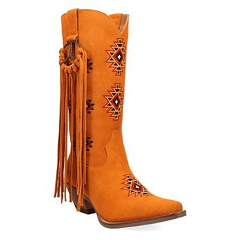 Dingo Sweet Dreams Women's Leather Fringe Boots
