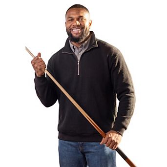 KingSize Men's Big & Tall Softline 1/4 Zip