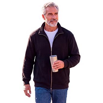 KingSize Men's Big & Tall Softline Zip Up