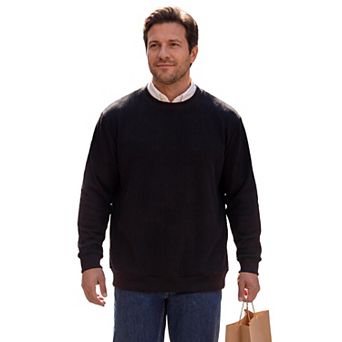KingSize Men's Big & Tall Softline Crewneck