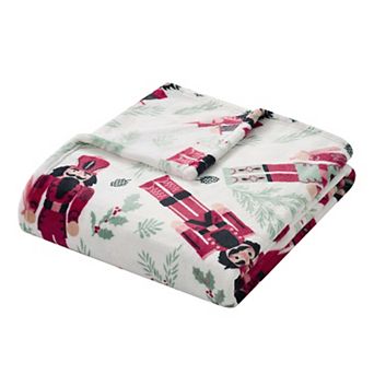 Hallmark Plush Holiday Throw Blanket
