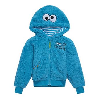 Sesame Street Cosplay Fleece Zip-Up Hoodie