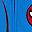 Spiderman Blue Red