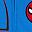 Spiderman Blue Red