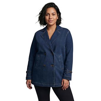Avenue Women's Plus Size Butter Denim Jacket
