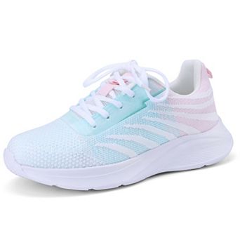 Women's Lace Up Athletic Walking Sneakers, Lightweight Casual Workout Running Shoes