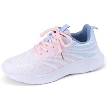 Women's Lace Up Athletic Walking Sneakers, Lightweight Casual Workout Running Shoes