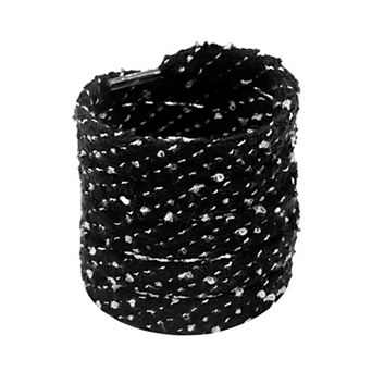 2 Pairs Flat Fuzzy Fluffy Soft Shoelaces for Hiking Sporting Running 39.37"