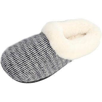 Roxoni Girl Memory Foam Comfort Plush Fleece Lined House Slipper