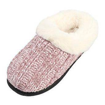 Roxoni Pupeez Girl Memory Foam Comfort Plush Fleece Lined House Slipper