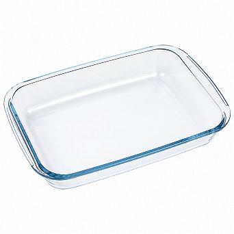 1.6L Borosilicate Glass Baking Dish Oven Safe Nonstick Easy Clean